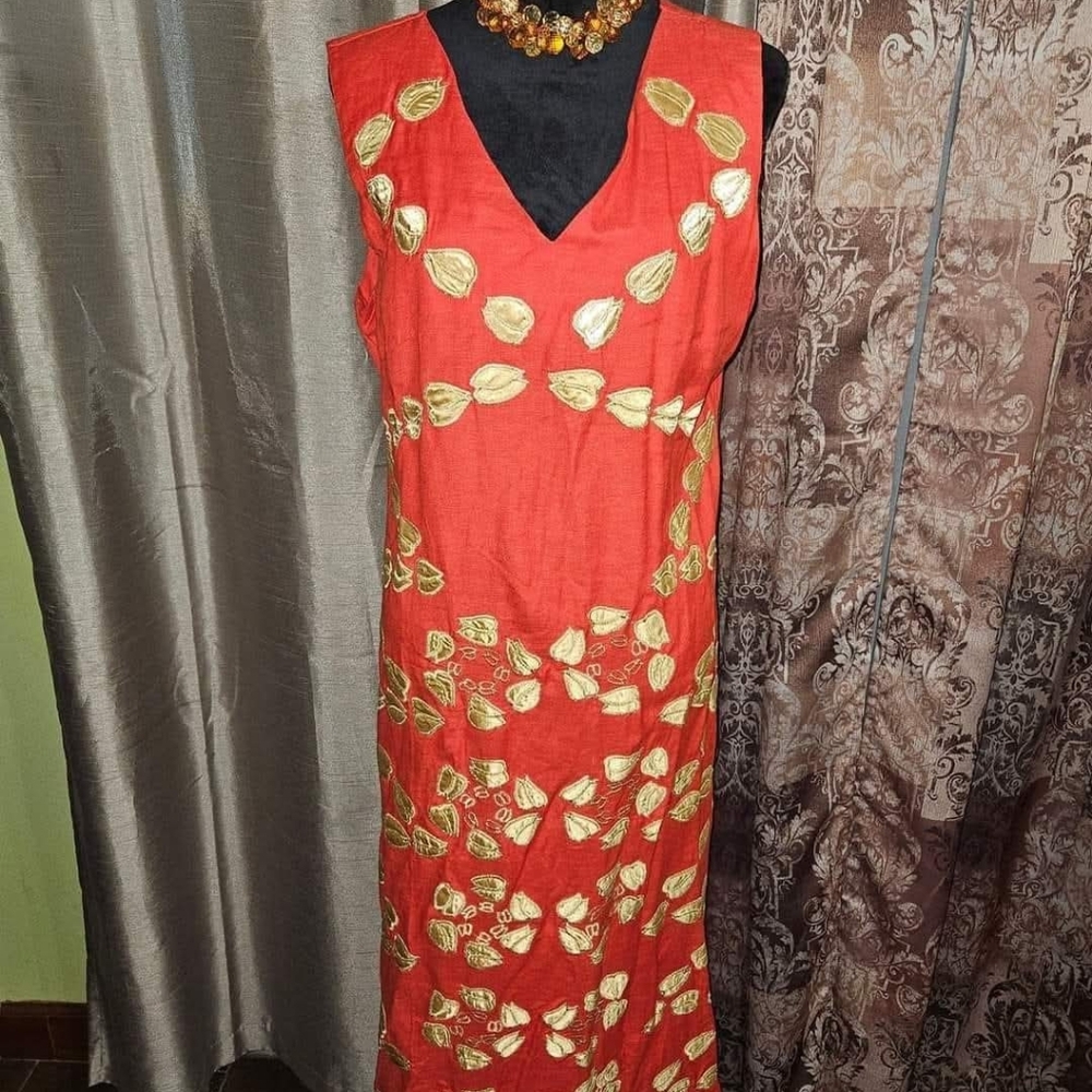 ASHRO Dress with matching duster - Picture 2 of 2